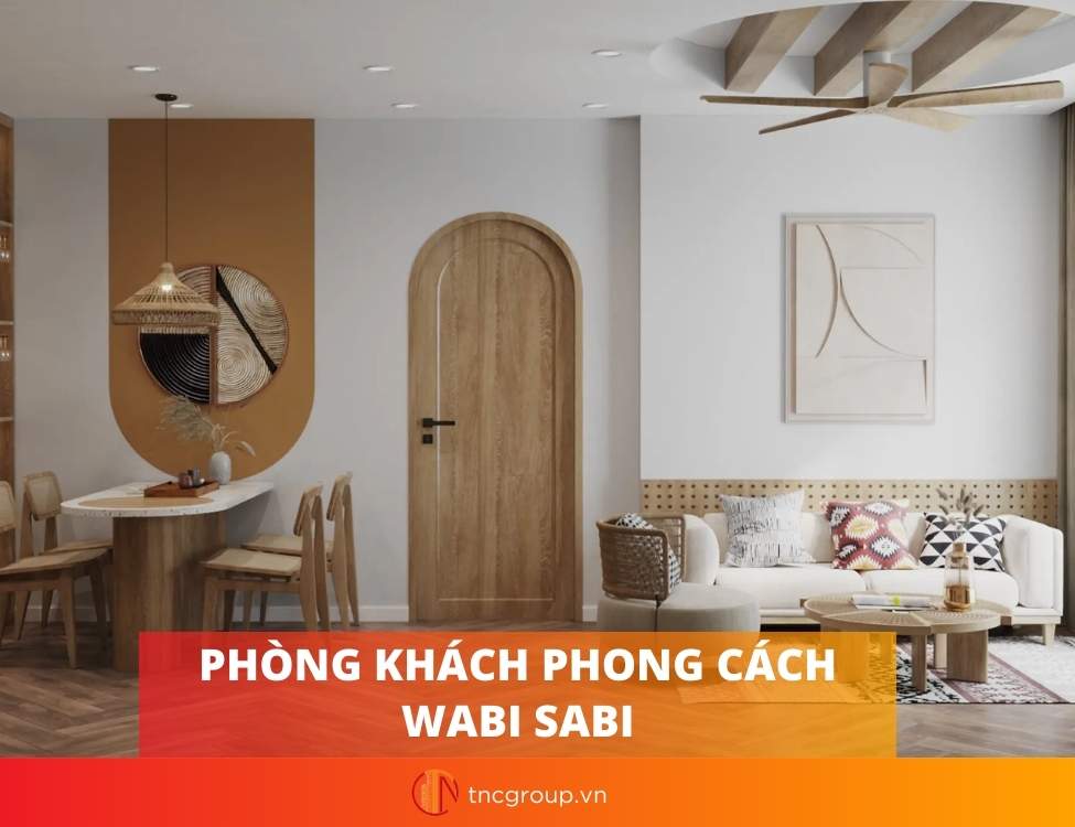 phong cách thiết kế nội thất wabi sabi