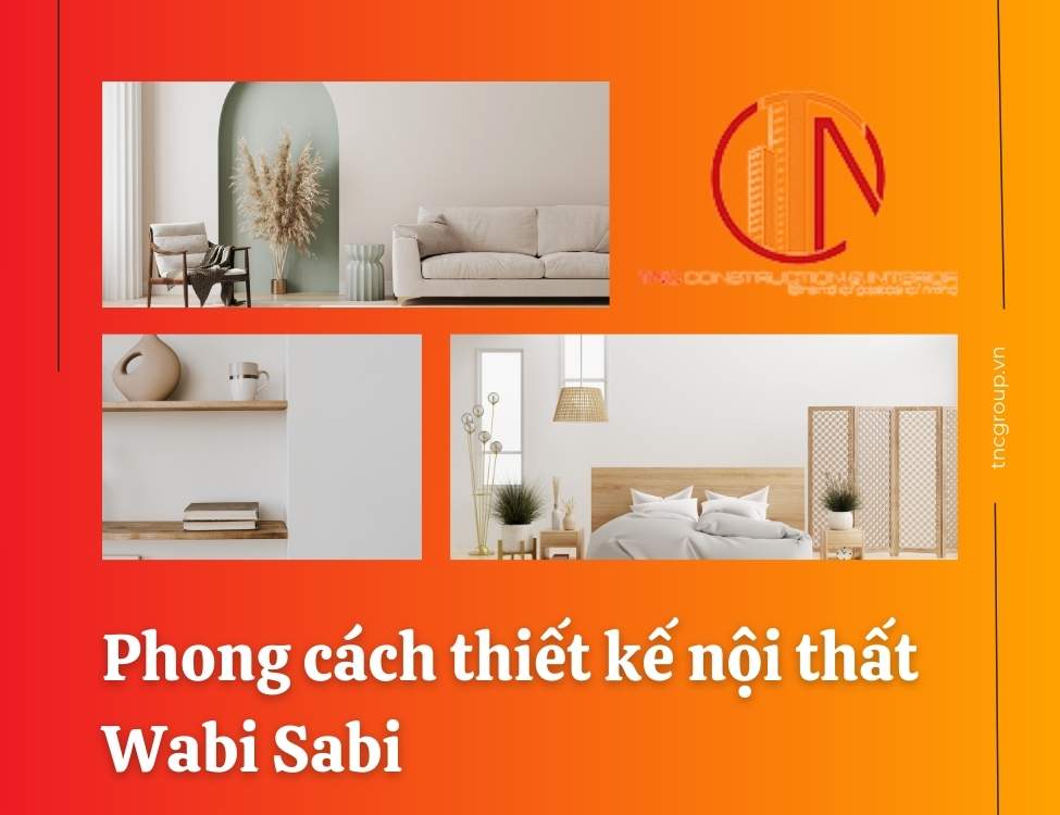 phong cách thiết kế nội thất wabi sabi