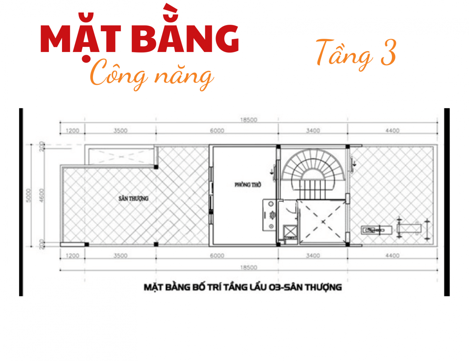 Thiết kế nhà phố 4x18m 3 tầng phong cách tân cổ điển