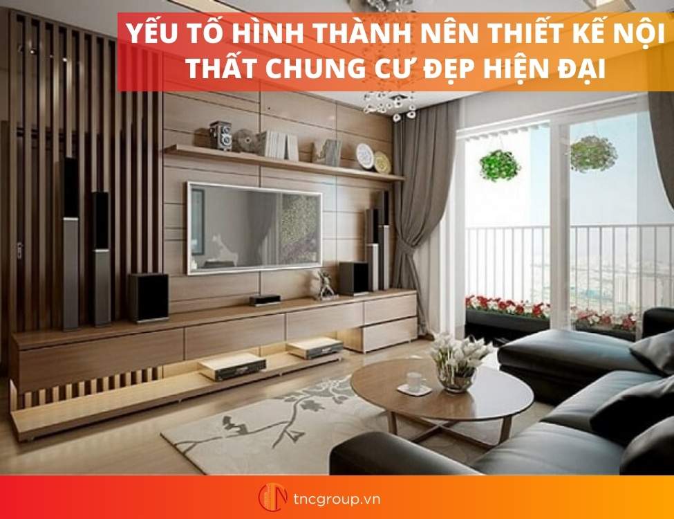 thiết kế nội thất căn hộ hiện đại