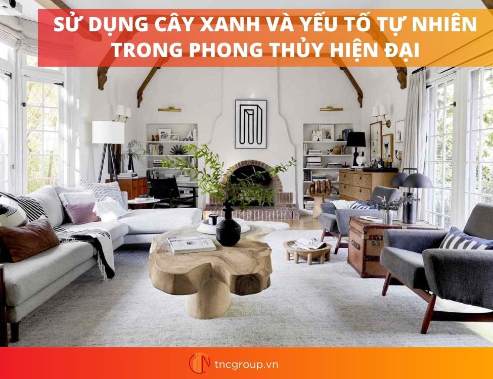 Thiết kế nội thất hiện đại và yếu tố phong thủy