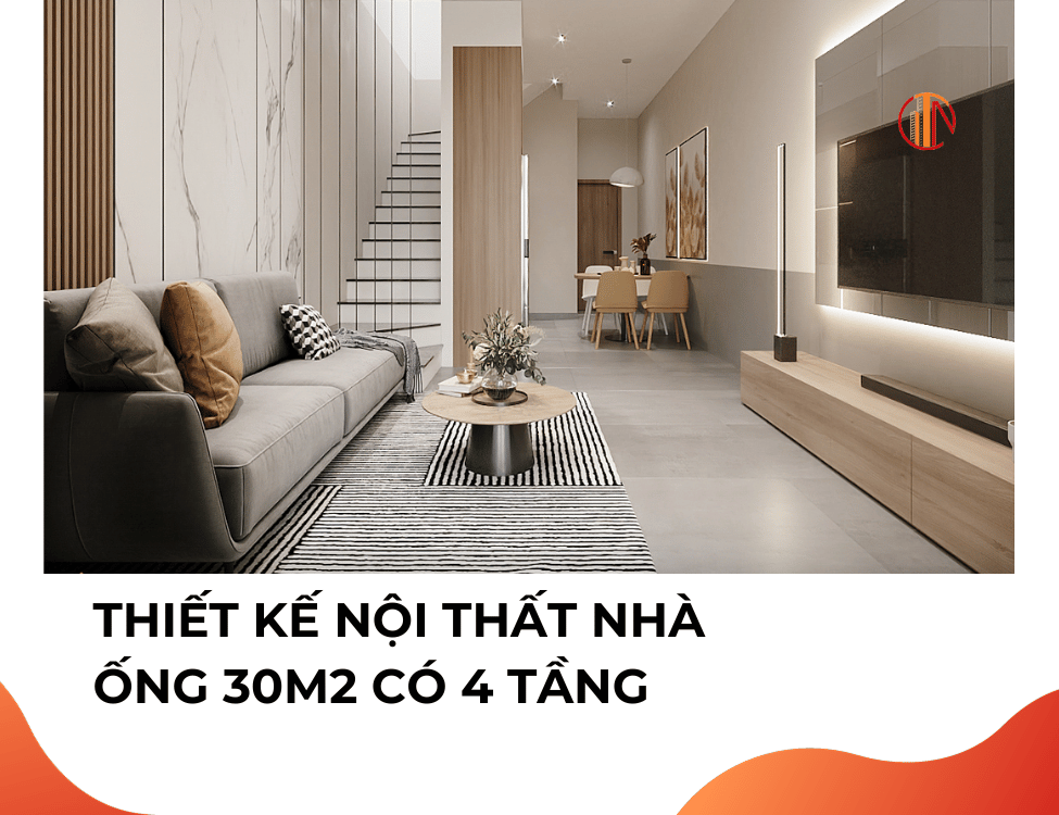 Thiết kế phòng khách và phòng bếp