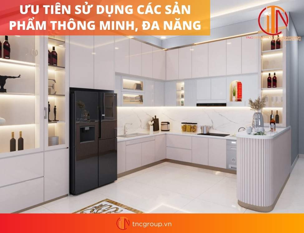 Thiết kế nội thất phòng bếp hiện đại