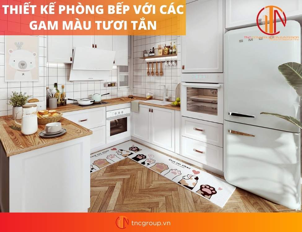 Thiết kế nội thất phòng bếp hiện đại