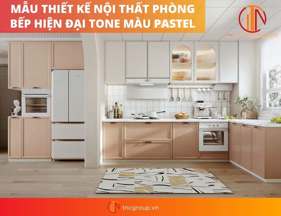 Thiết kế nội thất phòng bếp hiện đại