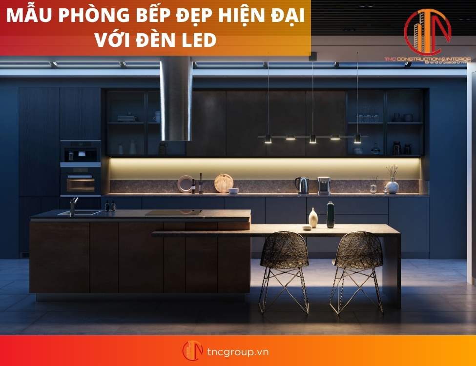 Thiết kế nội thất phòng bếp hiện đại