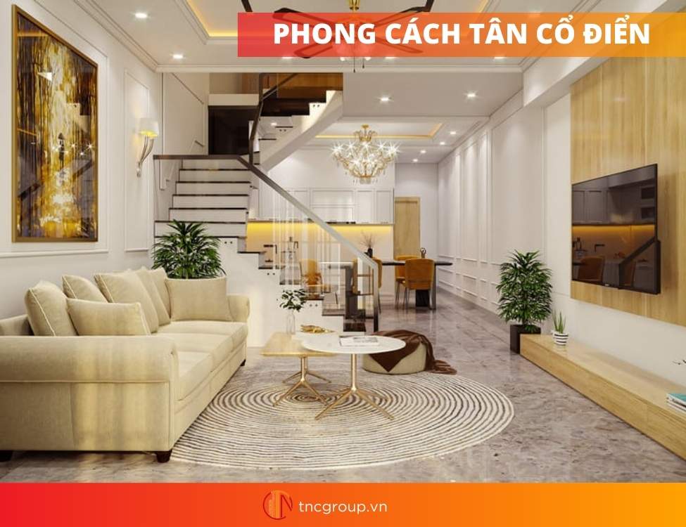 Thiết kế nội thất phòng khách