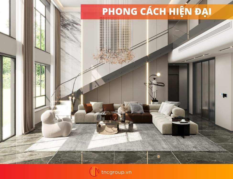 Thiết kế nội thất phòng khách