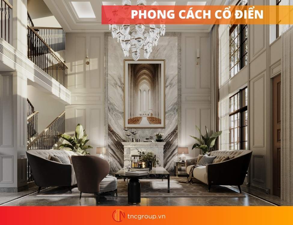 Thiết kế nội thất phòng khách