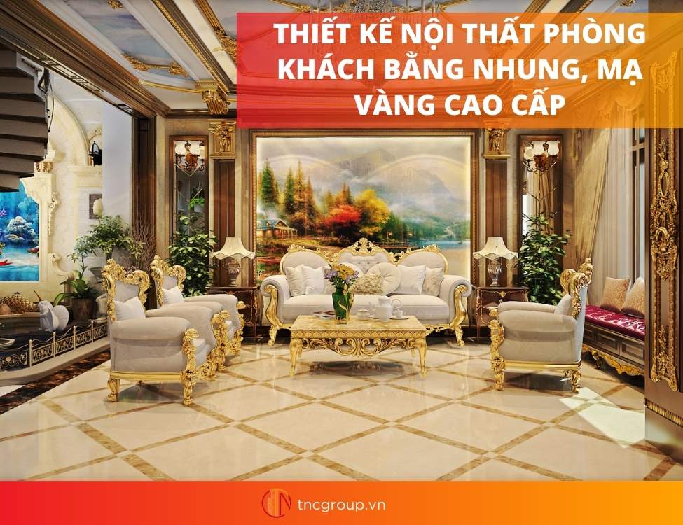 Thiết kế nội thất phòng khách