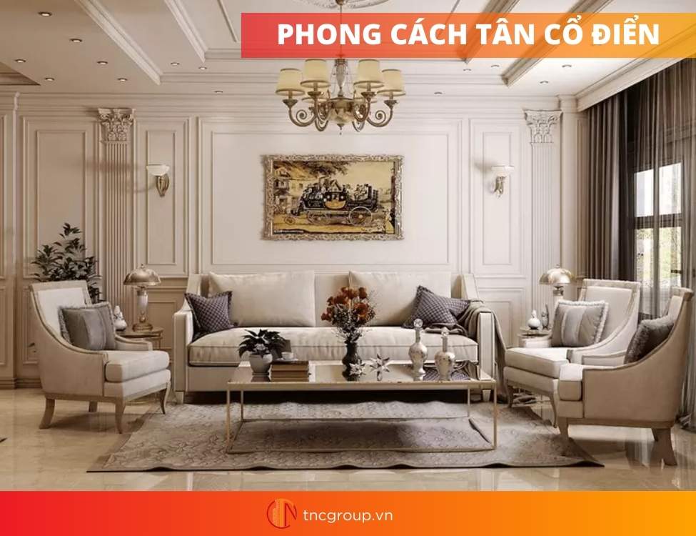 Thiết kế nội thất phòng khách