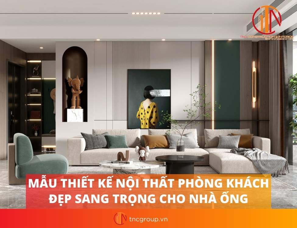 Thiết kế nội thất phòng khách hiện đại