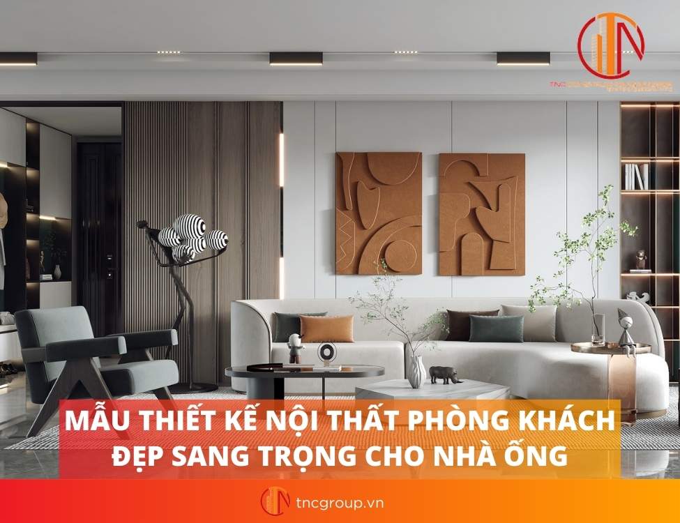 Thiết kế nội thất phòng khách hiện đại