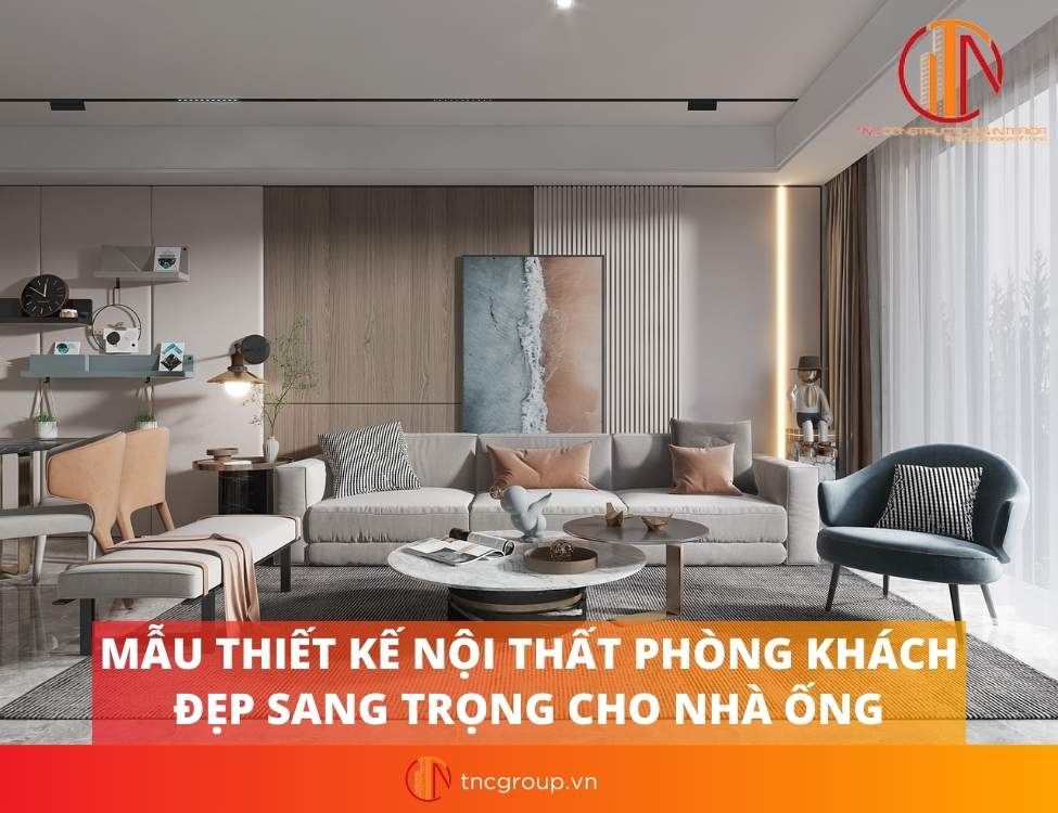 Thiết kế nội thất phòng khách hiện đại