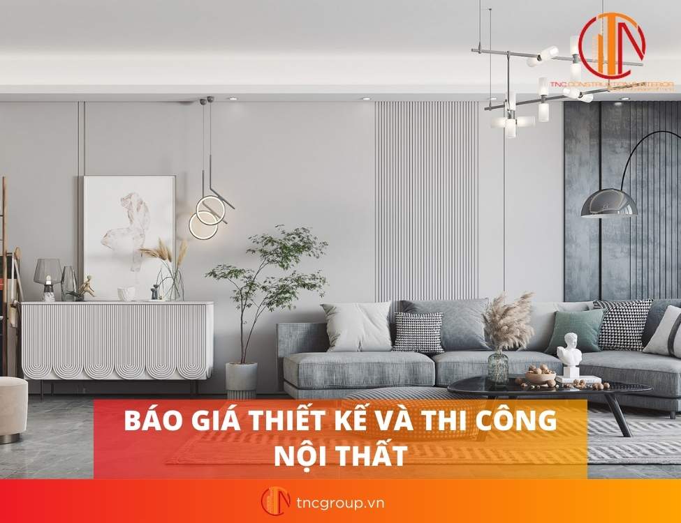 Thiết kế nội thất phòng khách hiện đại