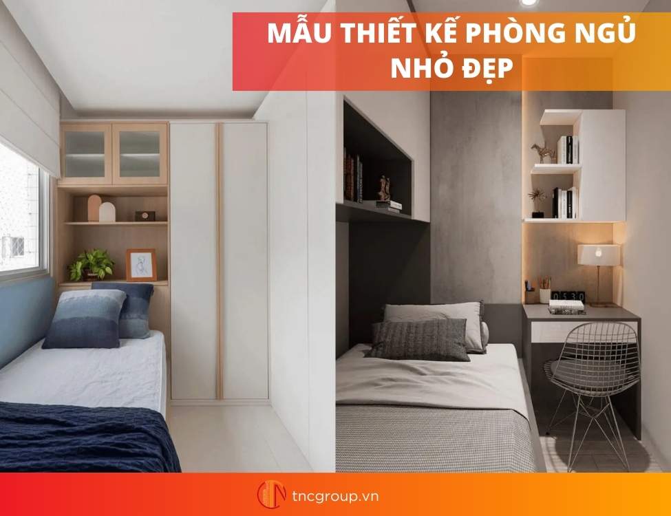 thiết kế nội thất phòng ngủ phong cách hiện đại