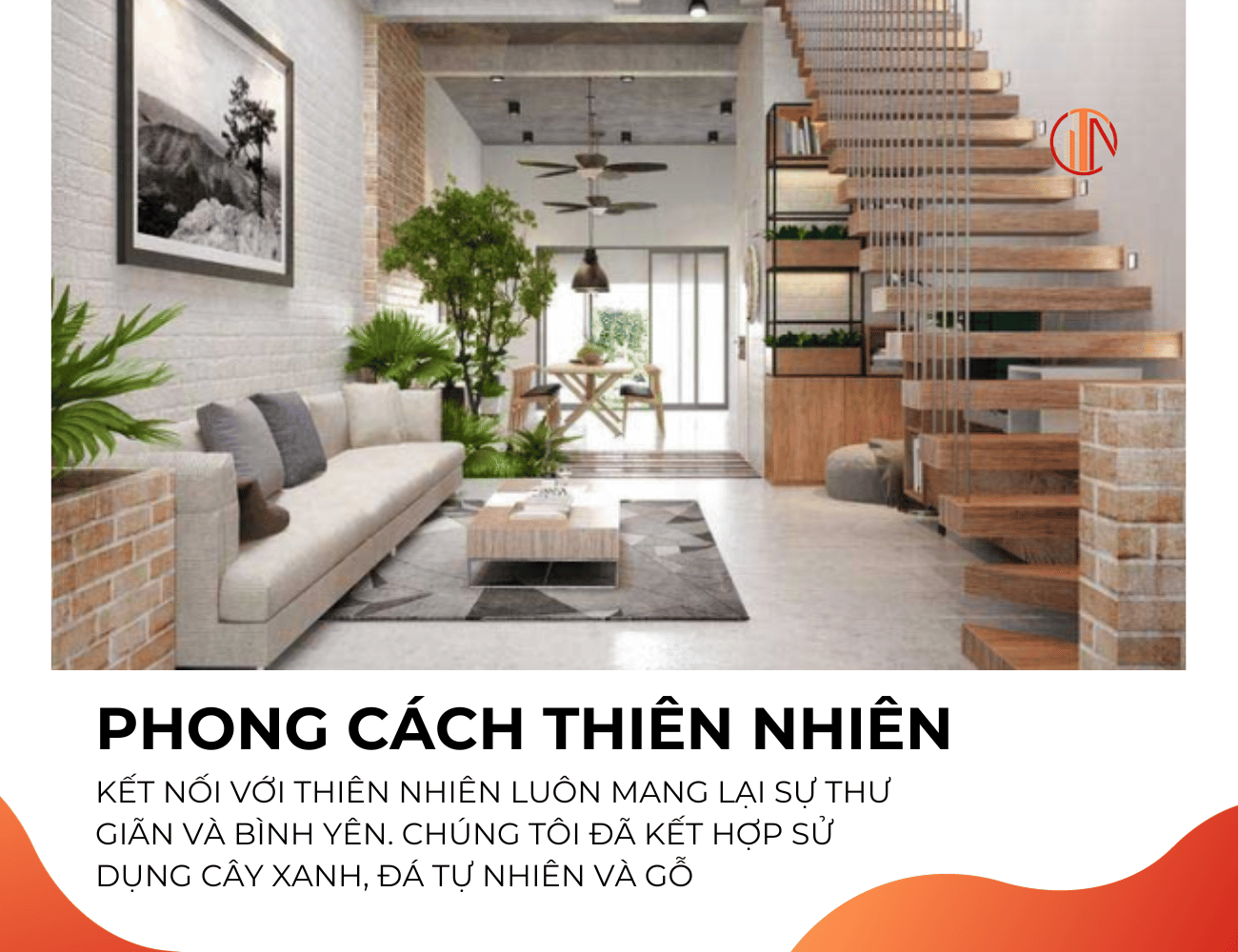 Thiết kế phòng khách chiều ngang 3m