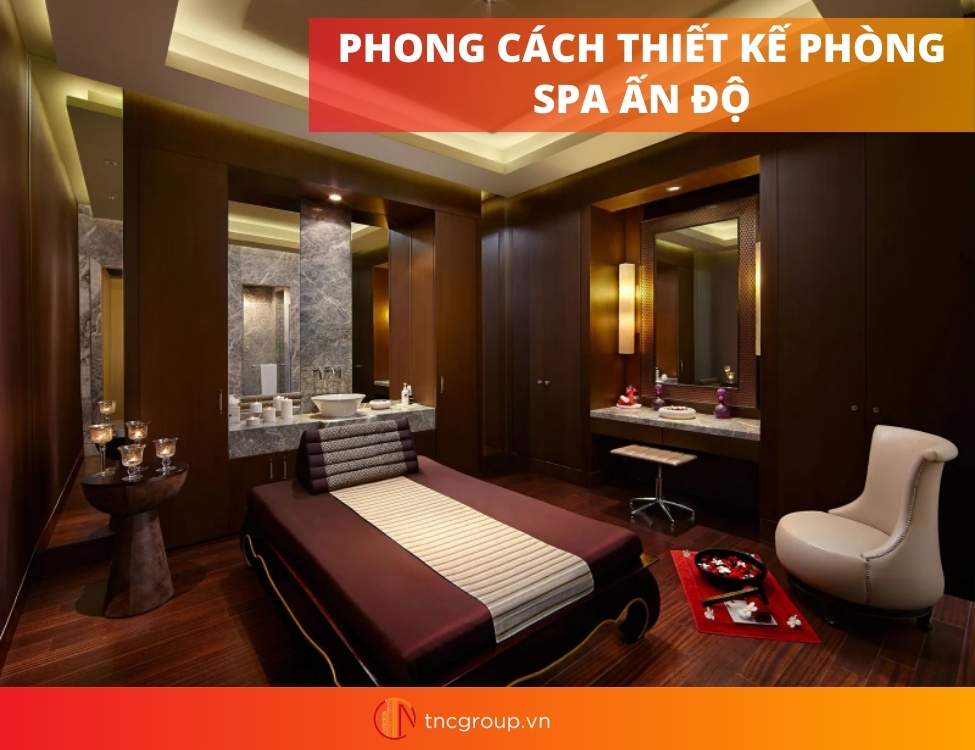 thiết kế phòng spa hiện đại