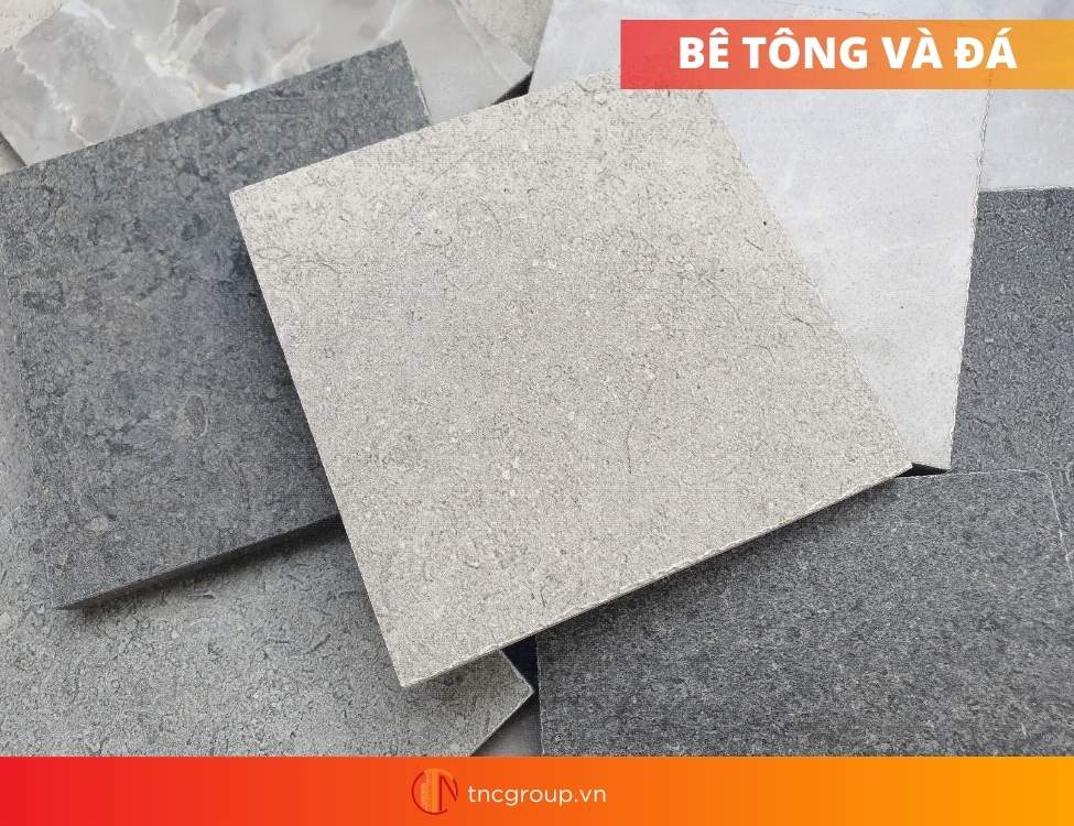 Vật liệu sử dụng trong phong cách nội thất hiện đại