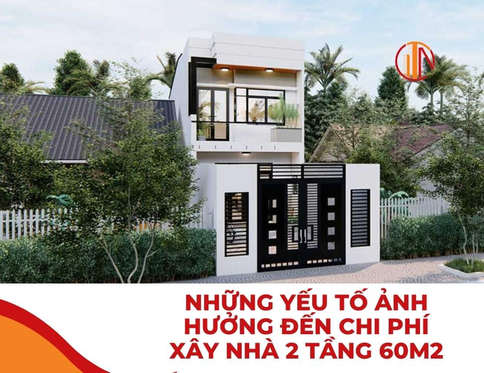 Xây nhà 2 tầng 60m2 hết bao nhiêu tiền