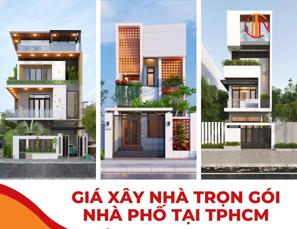 xây nhà trọn gói nhà phố tại TpHCM